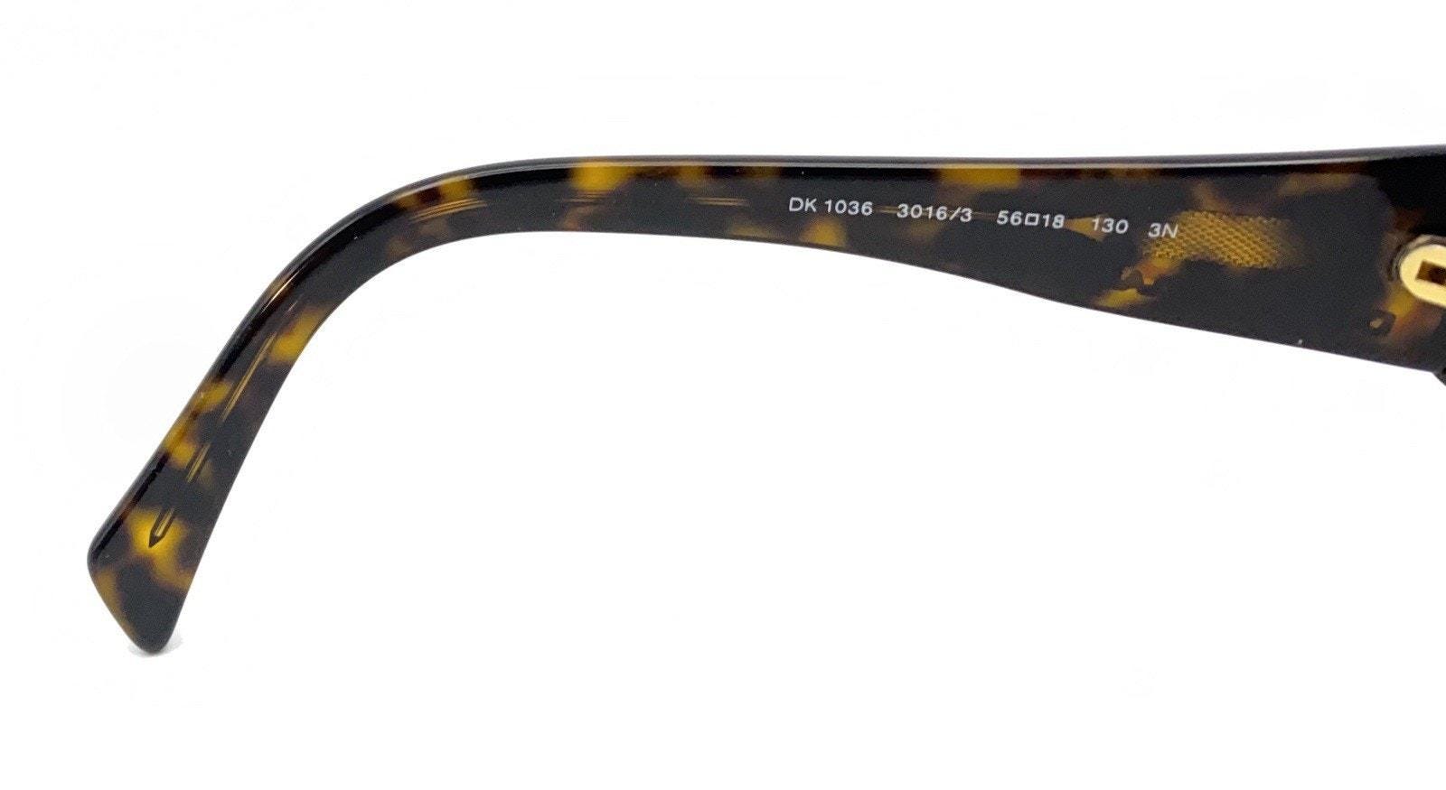 Donna Karan DK1036 Tortoise Oval Sunglasses Frames Only Numero Dos Teak Female Oval Sunglasses | Le Specs main image 4