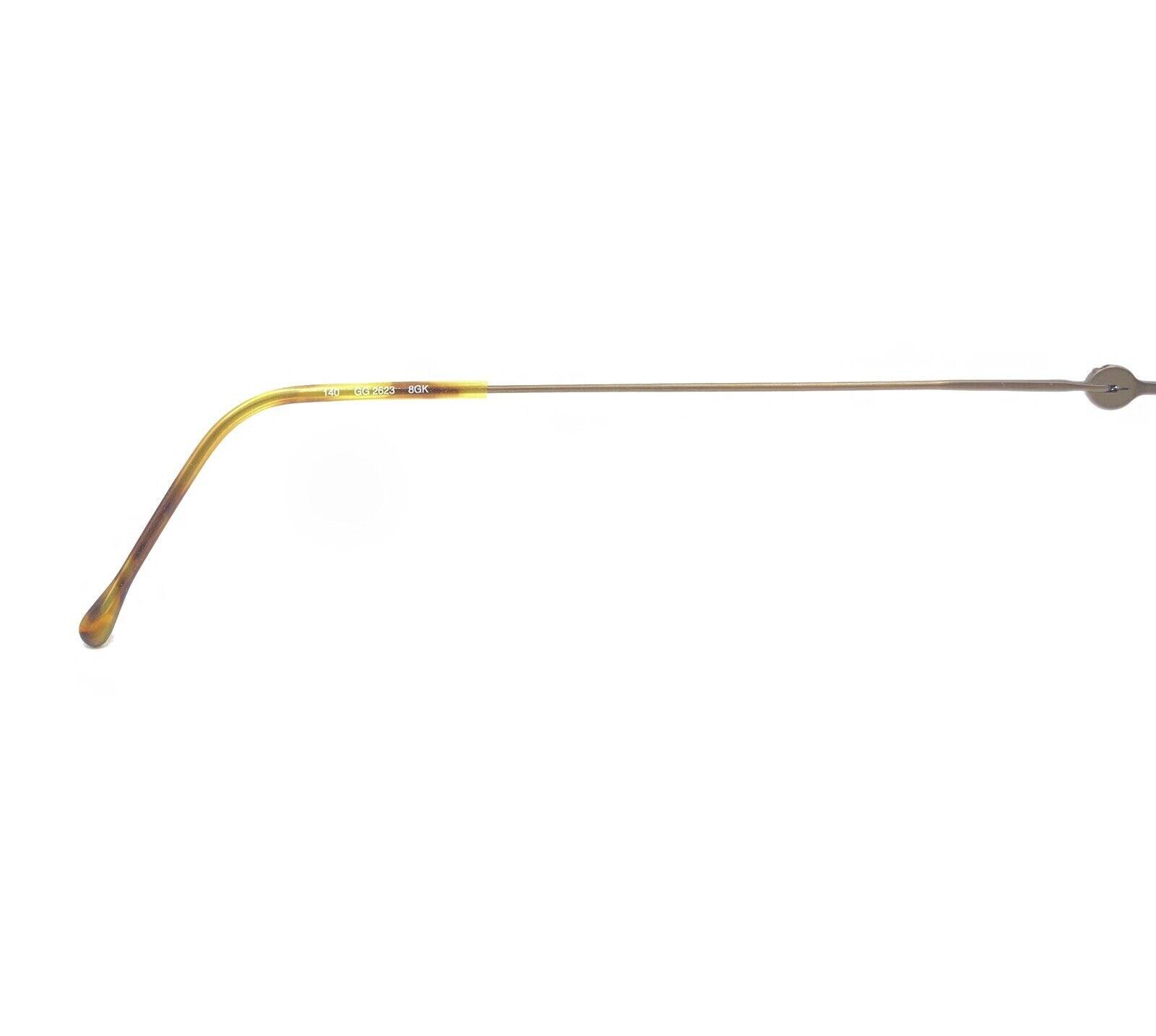 Gucci GG 2623 8GK Bronze Brown Tortoise Oval Eyeglasses  display picture 3