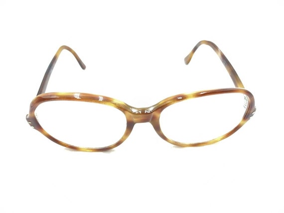 Vintage Tortoise Brown Oversized Square Eyeglasse… - image 2