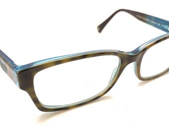 BCBGMAXAZRIA ASTRID Teal Eyeglasses Frame 49-20-135mm H17656  display picture 3