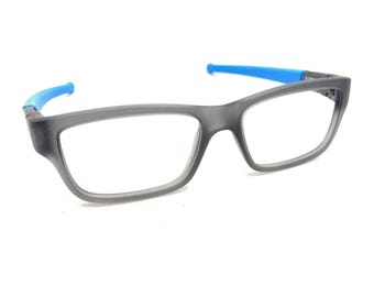 Oakley Marshal XS OY8005-0247 Satin Grey Smoke Blue Eyeglasses Frames 47-14 128