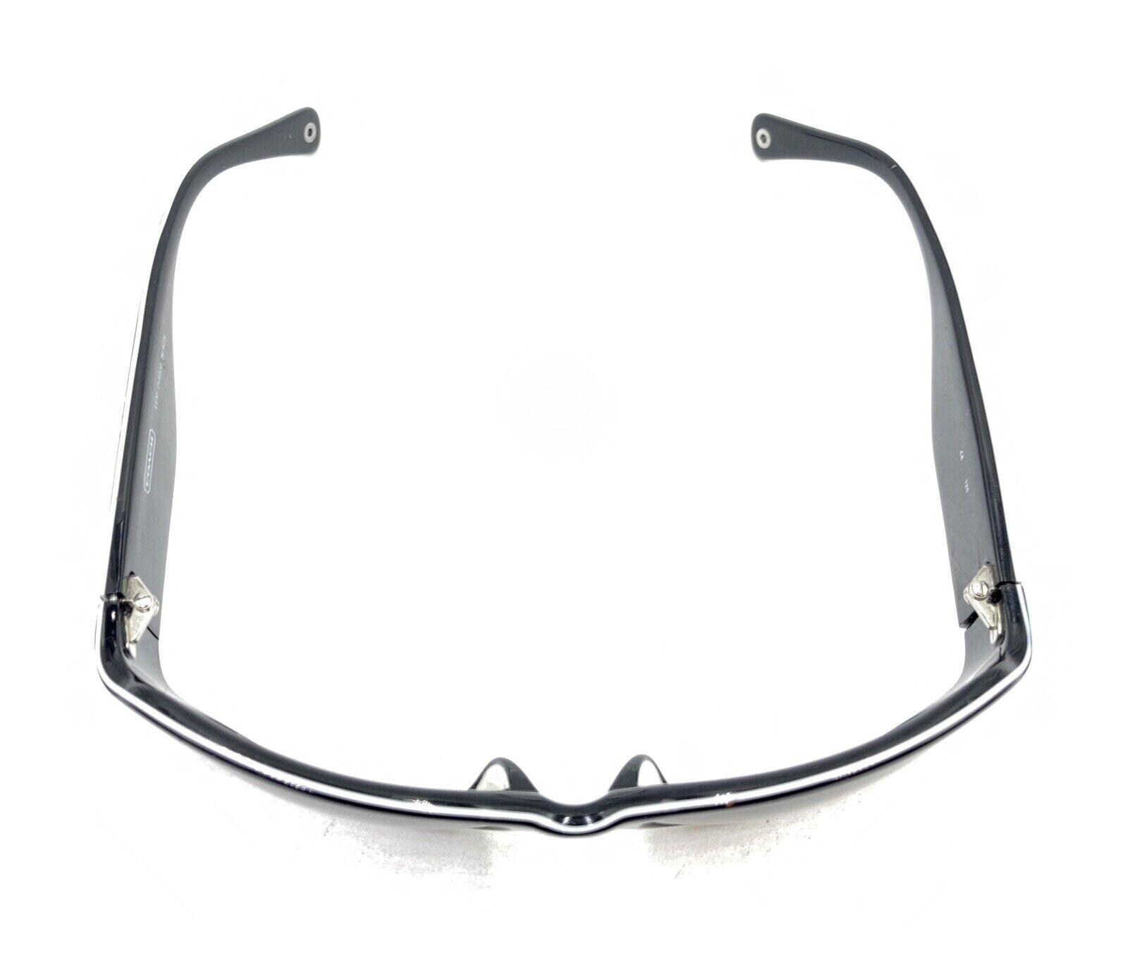 Coach Lexi S493 Black White Sunglasses Gray Lens 56-18 125 