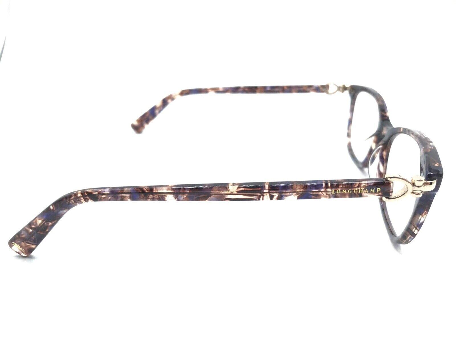Longchamp LO2633 625 Tortoise Brown Blue Gold Eyeglasses 