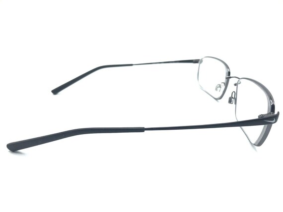 Nike Flexon 4194 059 Dark Silver Black Eyeglasses… - image 4