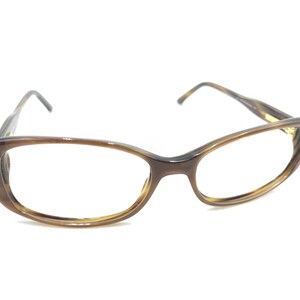 Gucci Womens Rectangular Half Rim Eyeglasses Brown Strass Crystal‎ GG 22348 GG1448O Eyeglasses - Gucci Authorized Retailer | coolframes  main image 4