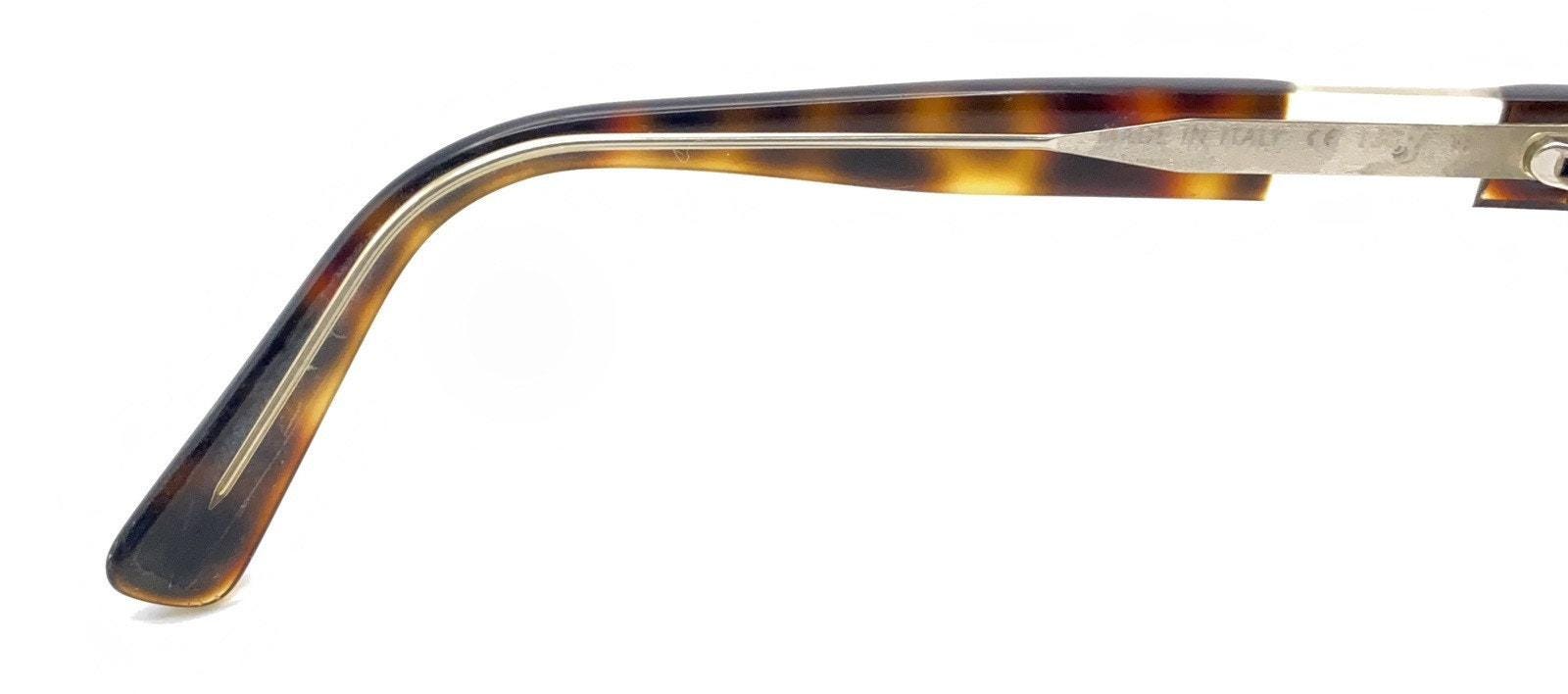 Coach S417 DTT Brown Tortoise Oval Sunglasses Brown Lens 130 