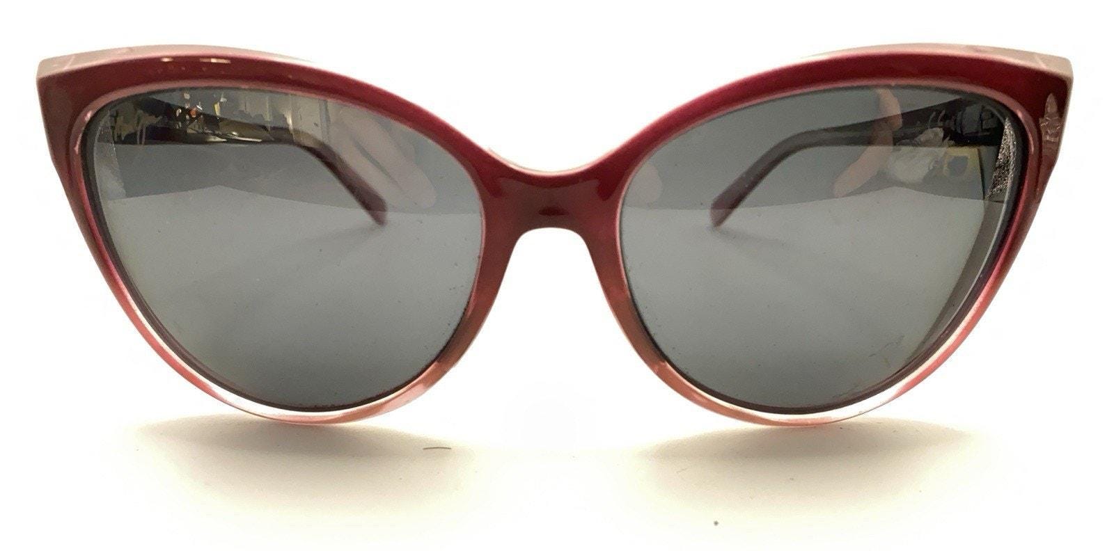 Maui Jim Olu Olu Mj 537-07A Burgundy Fade Frame MAUI Sunrise Olu Olu Cat Eye Sunglasses | Women main image 3