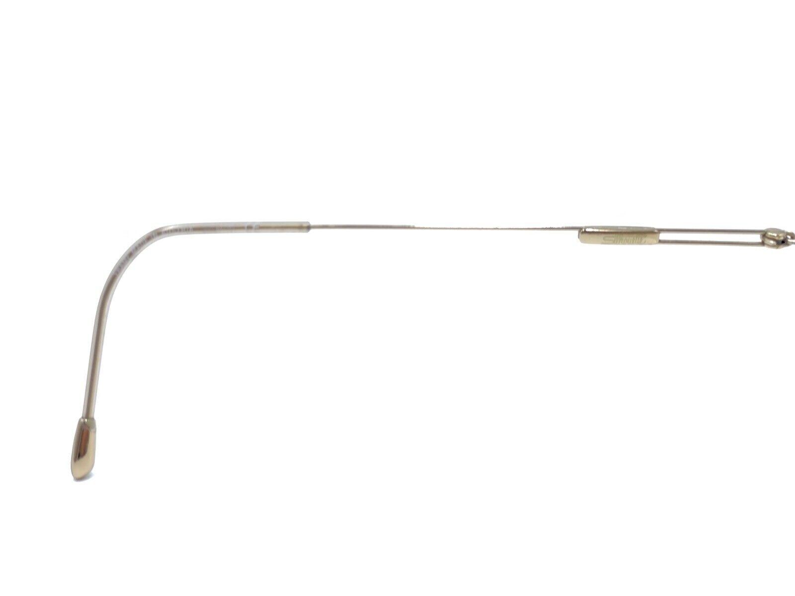 Silhouette 7534 20 6076 Gold Titanium Rimless Eyeglasses 