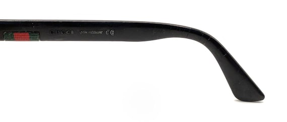 Gucci GG Black Clear Gray Rectangle Eyeglasses Fr… - image 10