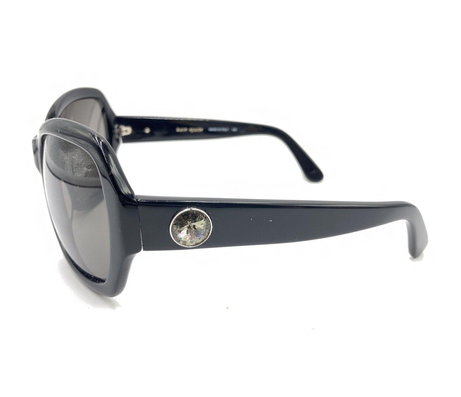 Kate Spade Sloane 0807 Black Butterfly Sunglasses Gray Lens  display picture 2