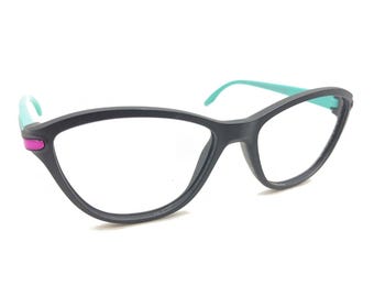 Oakley Twin Tail OY8008-0148 Marcos de anteojos verde negro satinado 48-14 122 Pequeño