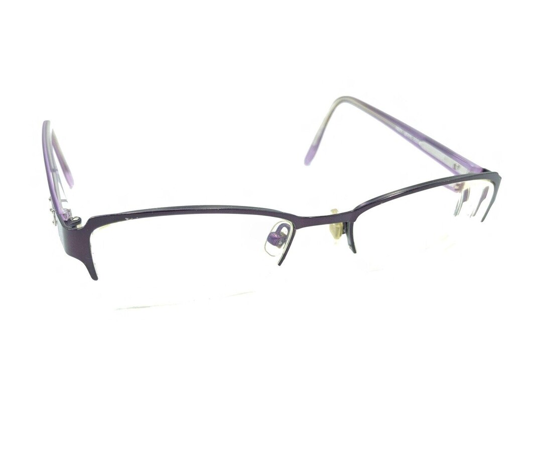 Kate Spade Pati 0FP1 Satin Purple Half Rim Eyeglasses Frames  display picture 2