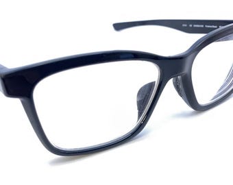 Montura de gafas Oakley Fenceline OX8069-0153 cuadrada, color negro pulido, talla 53-16, 136