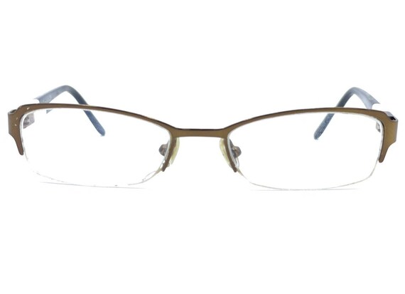 Kate Spade PATI 0P40 Brown Metal Half Rim Eyeglas… - image 6