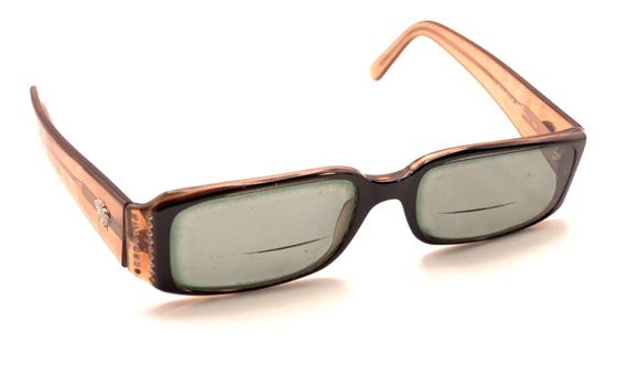 Versace MOD 3017-B 209 Black Brown Sunglasses Frames 52-17  display picture 3