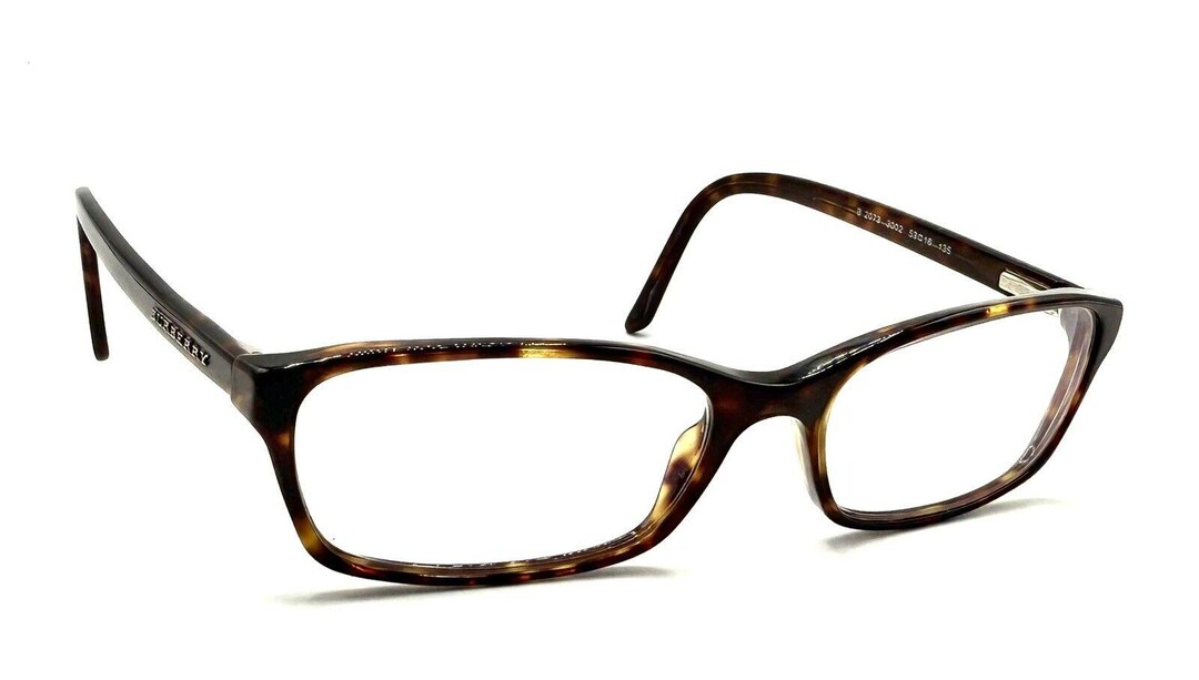 Burberry B 2073 3002 Tortoise Rectangle Eyeglasses Frames 53-16-135 Italy Brown Eyeglasses Woman Burberry BE 2073 3002 - price: €92.40  main image 4