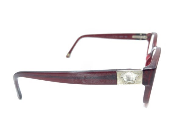 Versace MOD 3148 974 Translucent Red Rectangle Ey… - image 4