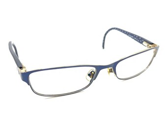 Covergirl Eyeglasses Frame CG500‎ 008 52-17-135 Gunmetal Blue Half Rim H3612 Covergirl Eyeglasses Frame CG500 008 52-17-135 Gunmetal Blue  main image 4