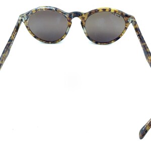 Maui Jim MJ 182 Tortoise Brown Round Sunglasses Brown Lens Japan Designer Unisex image 6