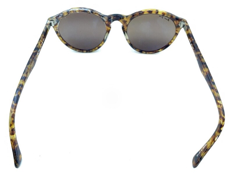 Maui Jim MJ 182 Tortoise Brown Round Sunglasses Brown Lens Japan Designer Unisex image 6