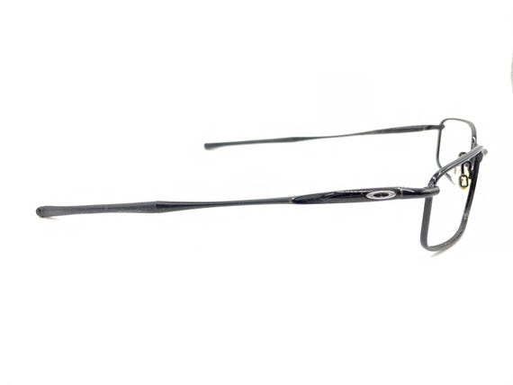 Oakley Casing Polished Black Rectangle Eyeglasses… - image 4