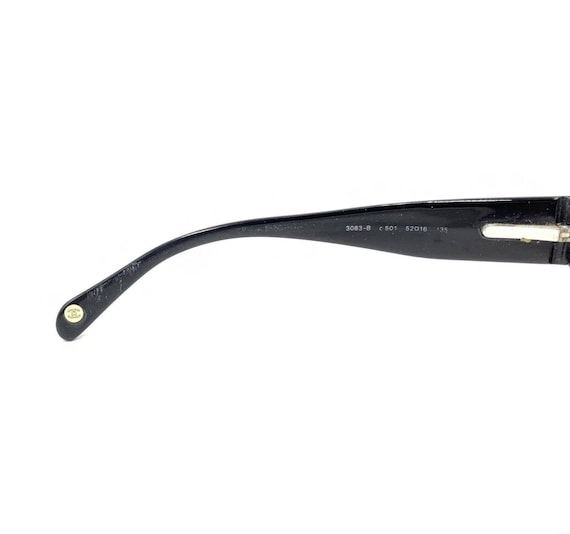 Chanel 3083-B 501 Black Rectangle Eyeglasses Fram… - image 10