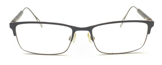 Cole Haan Black Tortoise Metal Rectangle Eyeglasses Frames  display picture 3