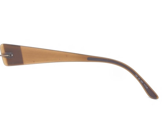 Silhouette 7599 40 6055 Brown Rimless Eyeglasses … - image 9