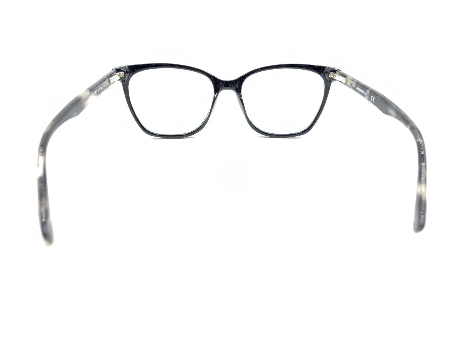 Marchon NYC M-5504 001 Black Gray Eyeglasses Frames 53-16 