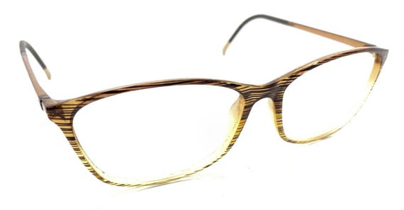 シルエット SPX 1563 10 6051 チタンブラウン 長方形眼鏡フレーム 53