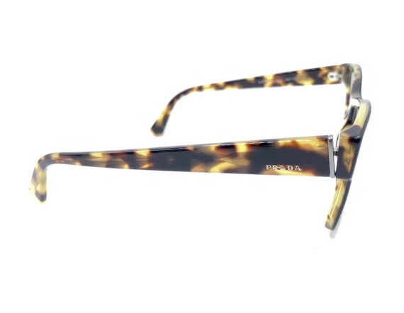 Prada VPR 15V NAI-1O1 Black Brown Tortoise Eyegla… - image 4