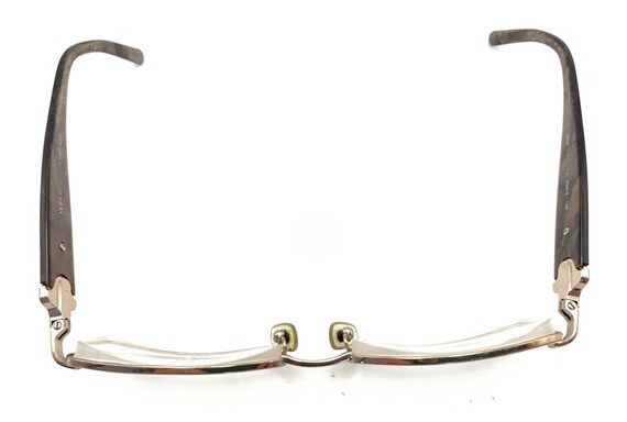 Versace Purple Silver Slim Rectangle Eyeglasses F… - image 4