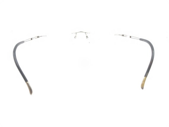 Silhouette 5227 10 6050 Titanium Silver Rimless E… - image 5