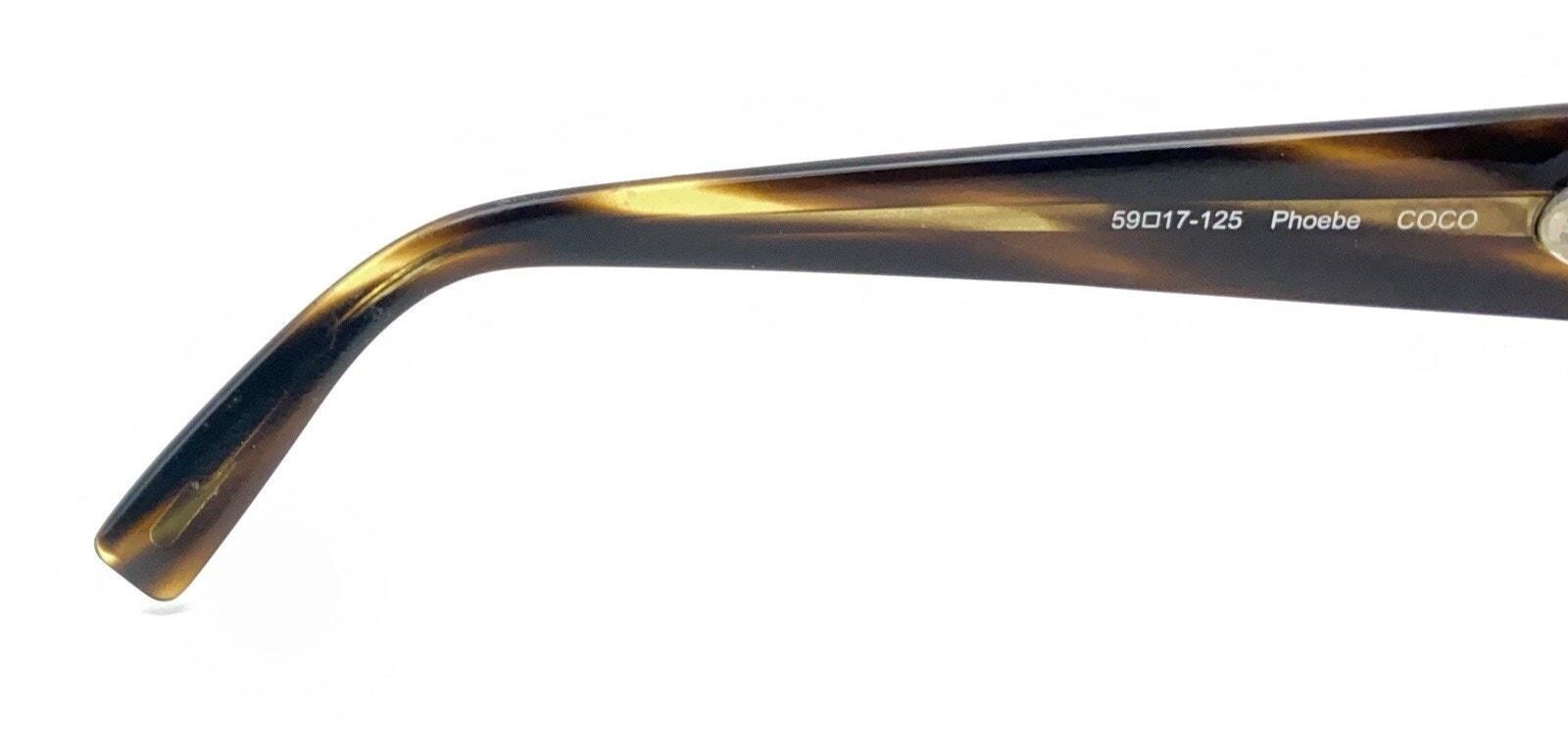 Oliver Peoples Phoebe Coco Sunglasses FRAMES ONLY Tortoise Shell 59-17-125 READ Oliver Peoples Phoebe Coco Tortoise Brown Sunglasses Frames  main image 4