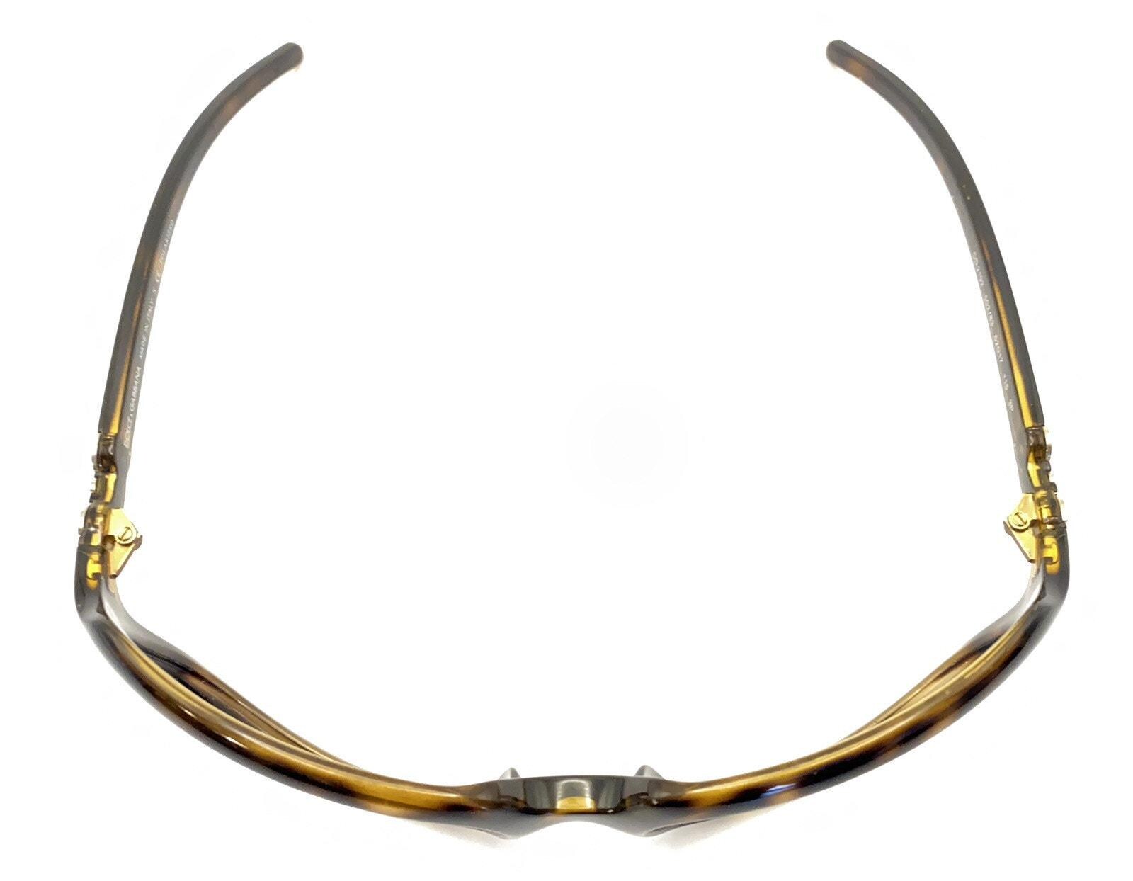 Vintage D&G Dolce Gabanna 2192 Tan Brown Sunglasses ( Frame Only) Dolce & Gabbana 6006 012 73 120 – Vintage Frames Company main image 2