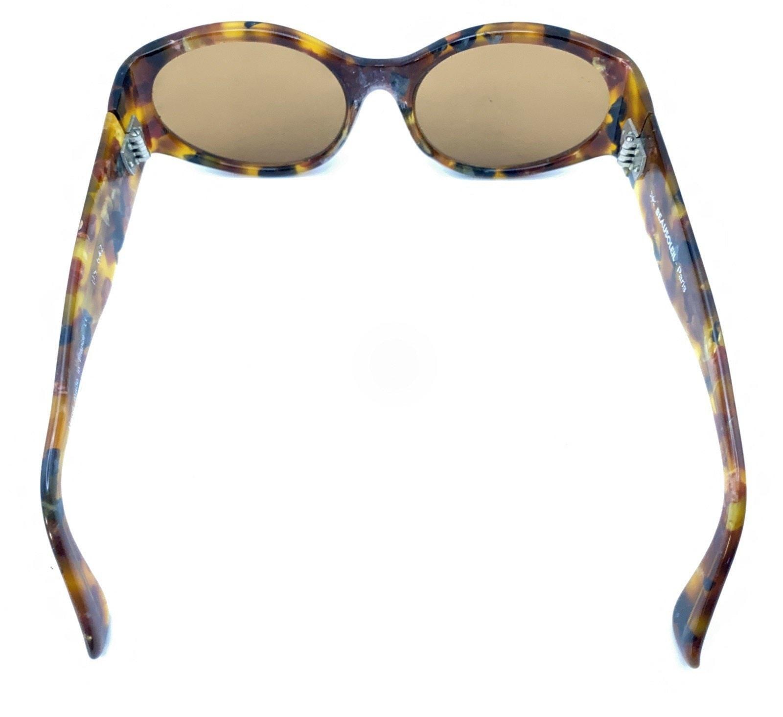 Beausoleil 115 642 Brown Tortoise Oval Sunglasses Frames France