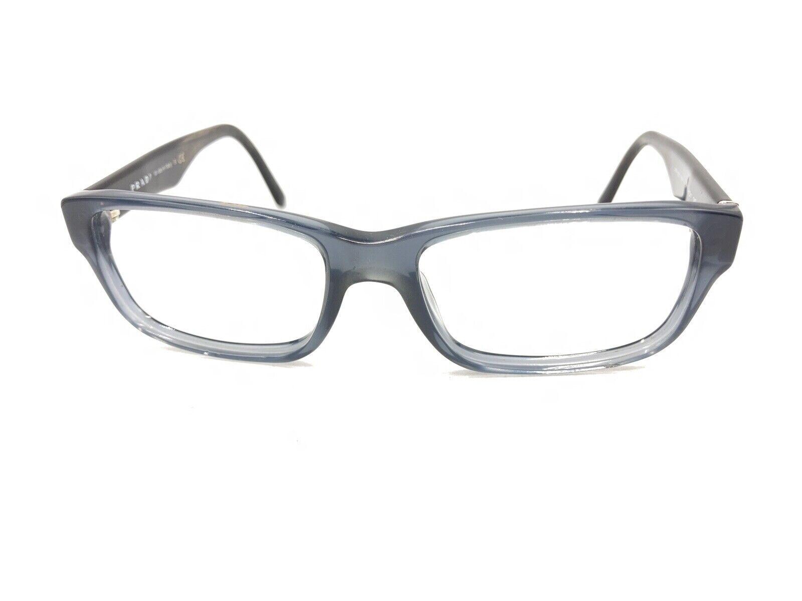 Prada VPR 16M PD6-1O1 Translucent Gray Brown Eyeglasses