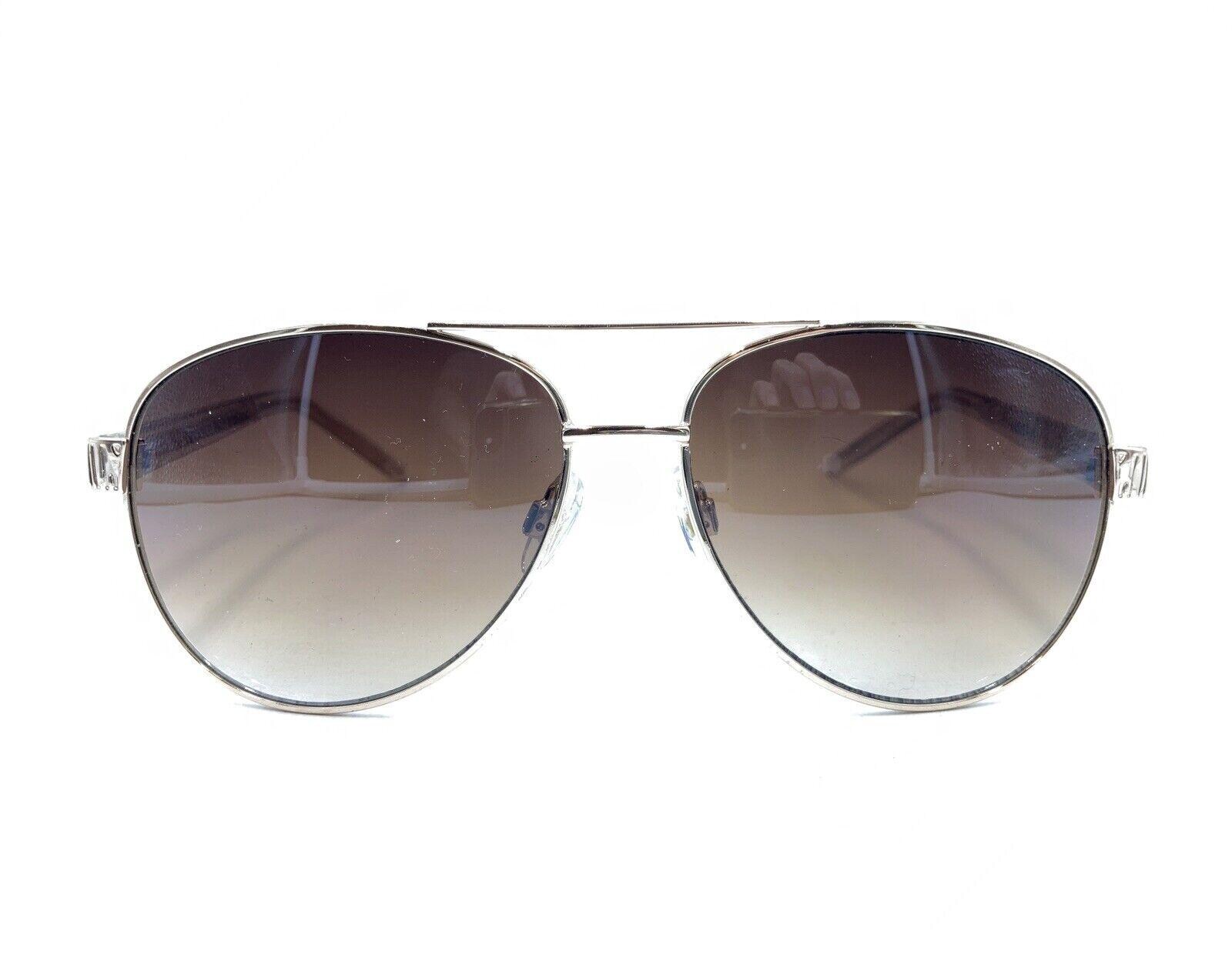 Dana Buchman WDB71SG16 Gold Aviator Sunglasses Brown Lens  display picture 2