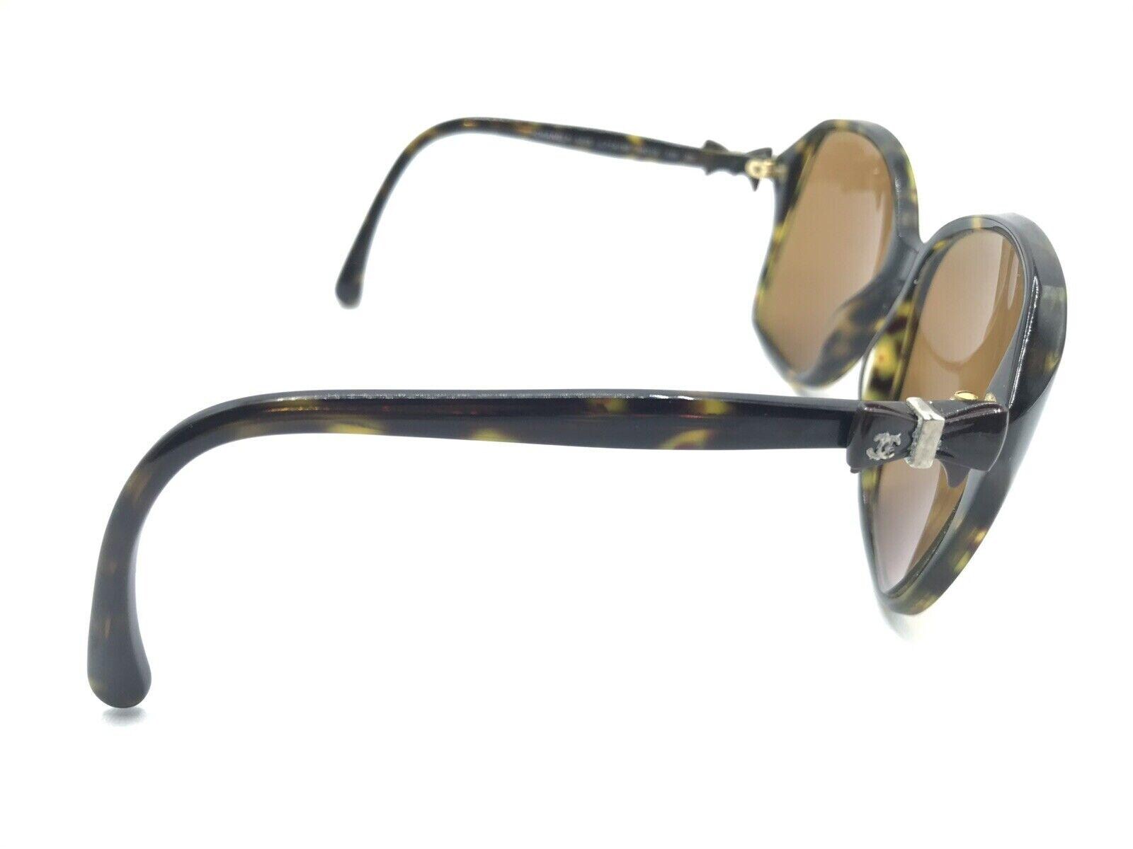 Vintage Chanel Sunglasses 5285 c.714/S5 Tortoise Round Frames w Brown Lenses CHANEL 5515 Oval Sunglasses | Fashion Eyewear US main image 3