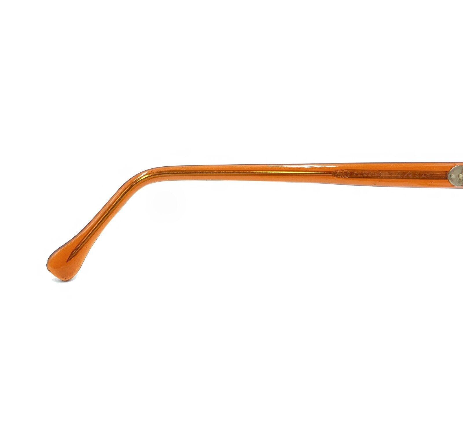 American Optical AO Vintage Flexi Fit Brown Aviator Eyeglasses 
