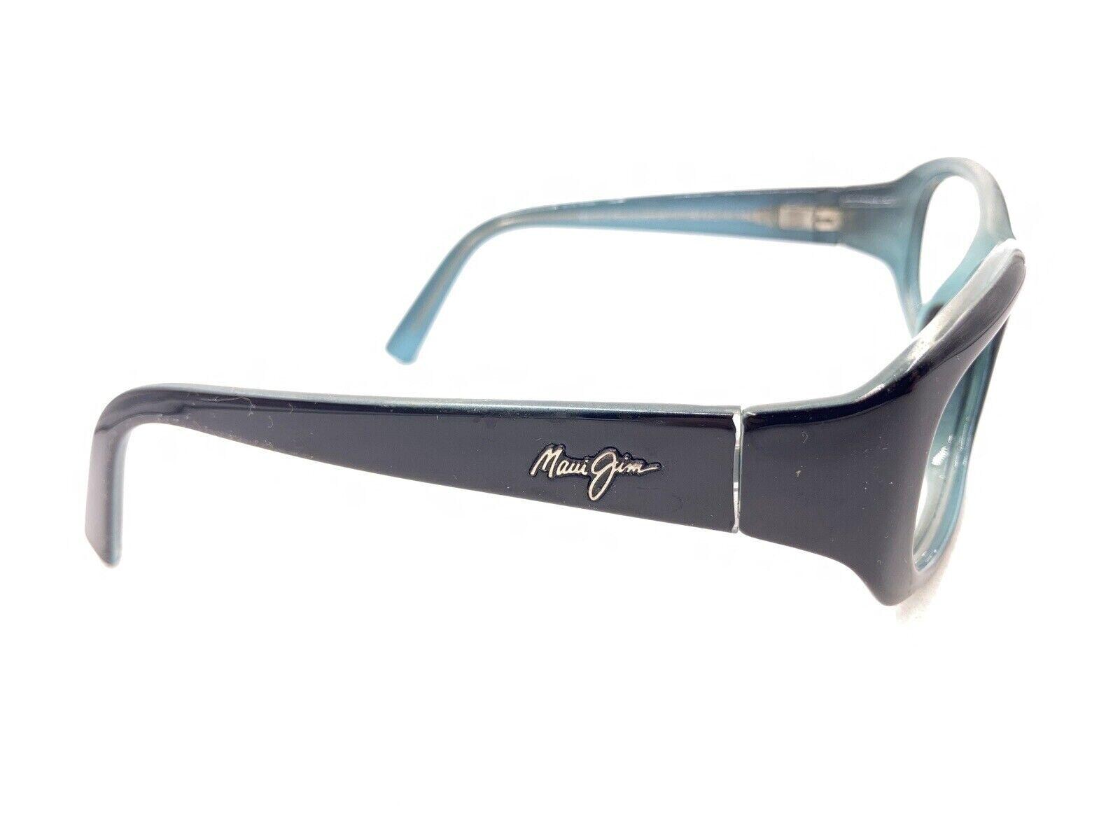 Maui Jim Punchbowl MJ 219-03 Black Blue Sunglasses Frames 54  display picture 2