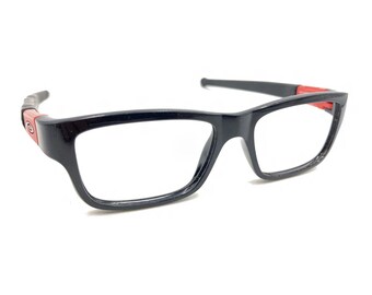 Oakley Marshal XS OY8005-0347 Polished Black Red Eyeglasses Frames 47-14 128 Kid
