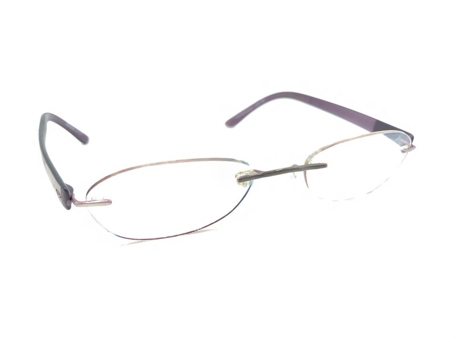 Silhouette 7608 40 6056 Purple Rimless Eyeglasses Frames 19 140 Titanium Austria Silhouette 7608 40 6056 Purple Rimless Eyeglasses Frames 19  main image 4