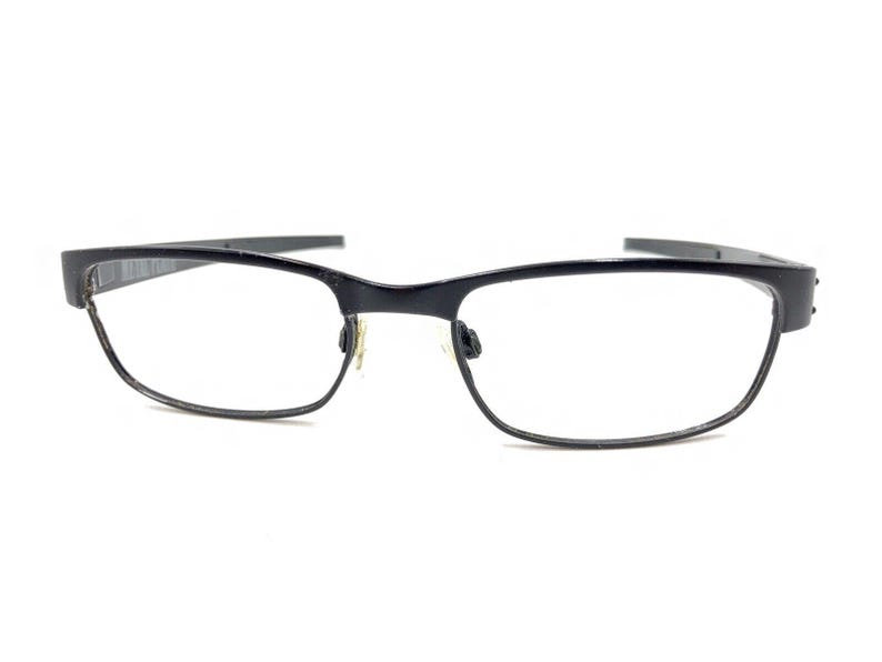 Oakley Metal Plate 22-198 Matte Black Metal Eyeglasses Frames 53-18 140 Sports image 8