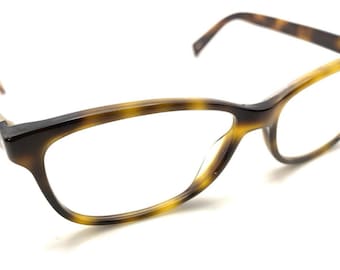 Marc Jacobs Tortoise Brown Rectangle Eyeglasses Frames Designer Men Women