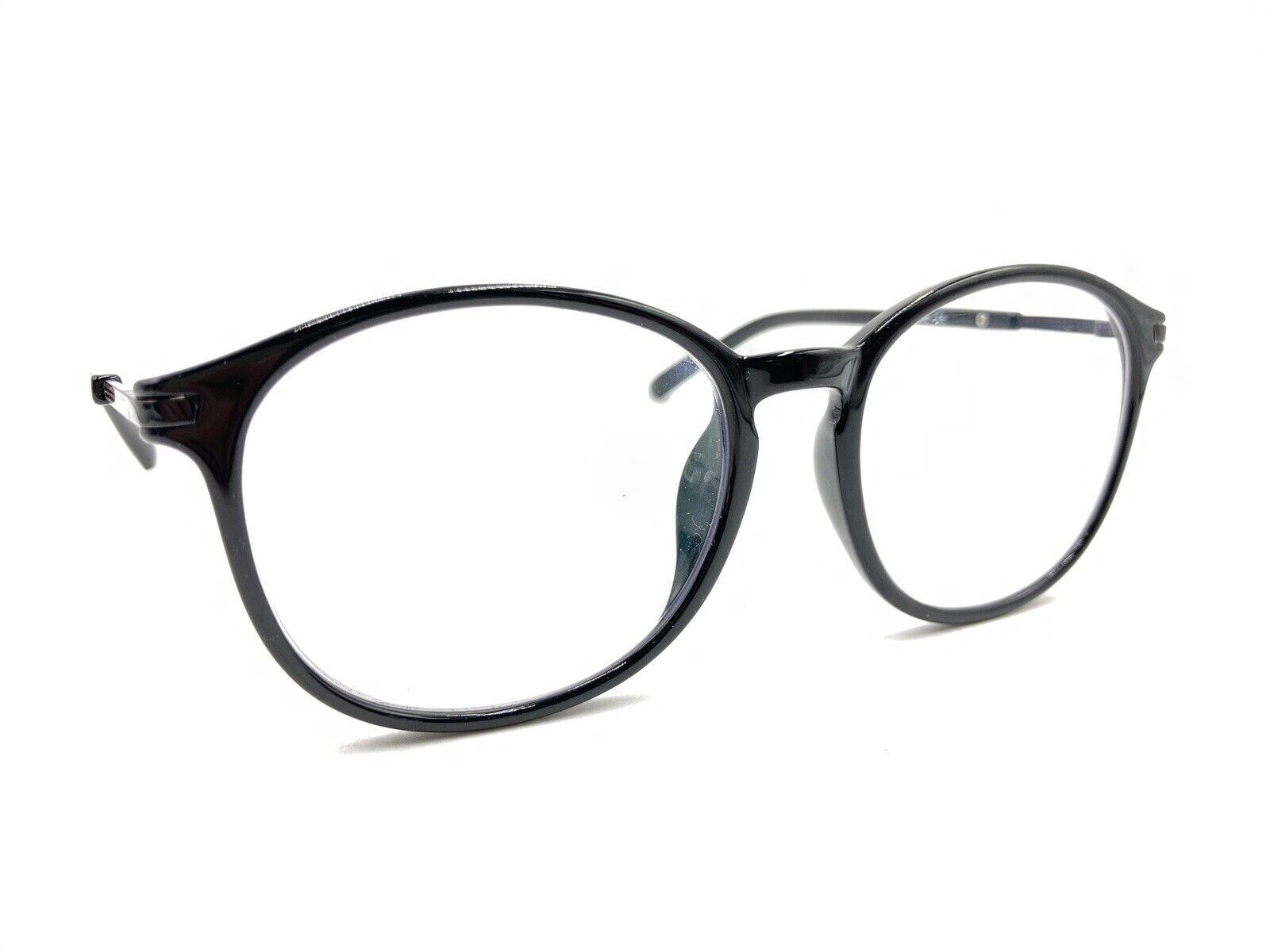 Firmoo LKFS 9913 C18 Black Horn Oversize Round Eyeglasses  display picture 1