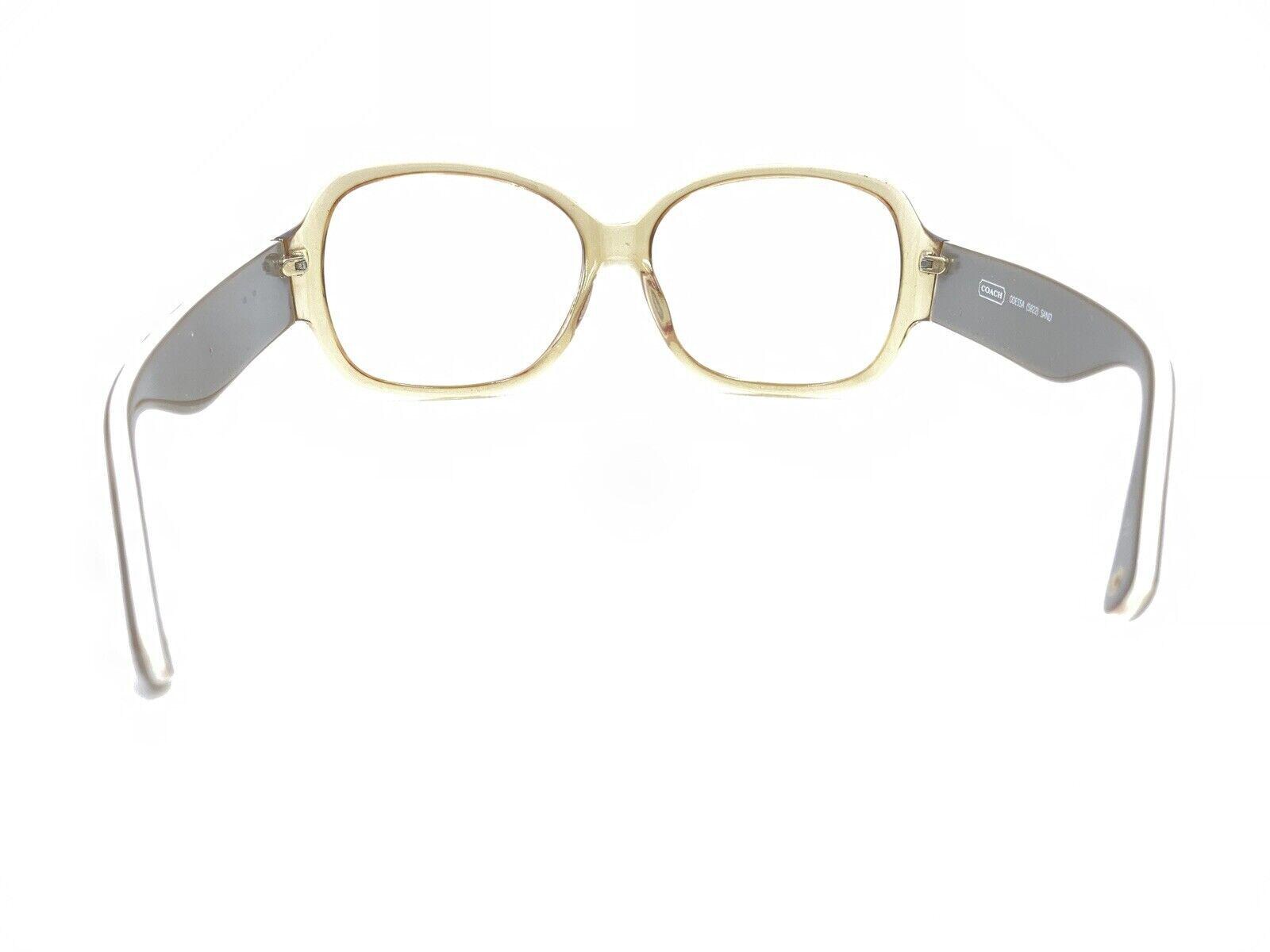 Coach Odessa S822 Sand Brown Beige Sunglasses Frames 58-15 