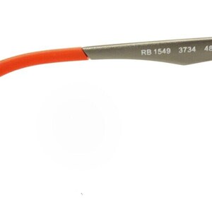 Monturas de gafas rectangulares Ray Ban RB 1549 3734 azul grisáceo rojo 48-16 125 imagen 9