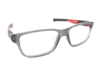 Oakley Field Day OY8007-0250 Grey Smoke Red Eyeglasses Frames 50-15 128 Small