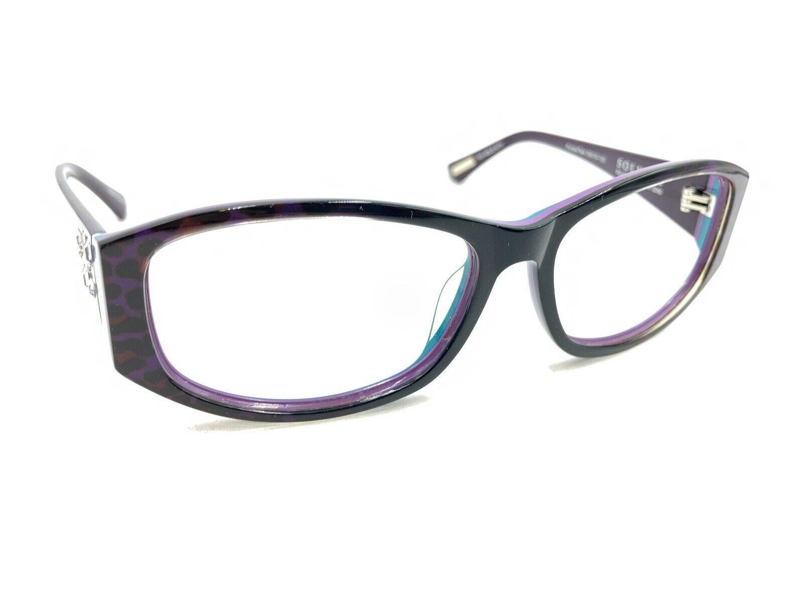 Solvari Zamora1 Purple Teal Sunglasses Frames 58-15 135 Designer
